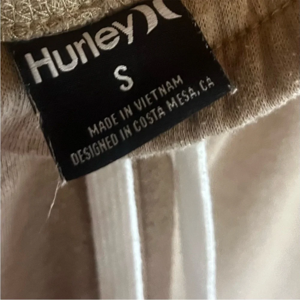 Hurley Tan Joggers for Women, Size Small.